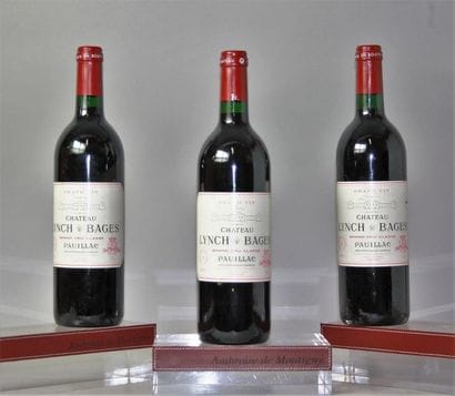 3 BOUTEILLES CHÂTEAU LYNCH BAGES - 5é GCC...