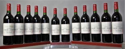 12 BOUTEILLES CHÂTEAU LYNCH BAGES - 5é GCC...