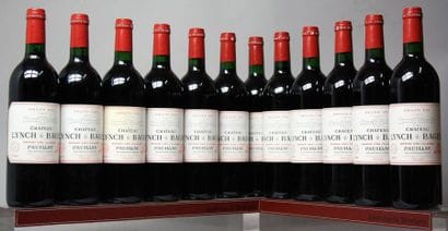 12 BOUTEILLES CHÂTEAU LYNCH BAGES - 5é GCC...