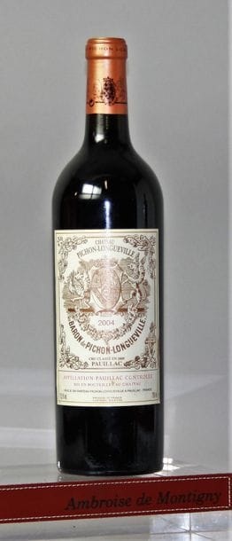1 BOUTEILLE CHÂTEAU PICHON BARON de LONGUEVILLE...