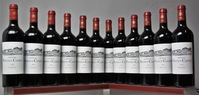 12 BOUTEILLES CHÂTEAU PONTET CANET - 5é GCC...