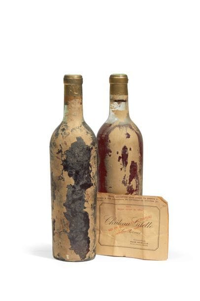 2 BOUTEILLES CHÂTEAU GILETTE - «SUPER CRÈME...