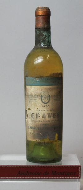1 BOUTEILLE GRAND VIN DE GRAVES - J. MARCH?...