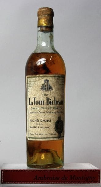 1 BOUTEILLE CHÂTEAU LA TOUR BICHEAU - Graves...