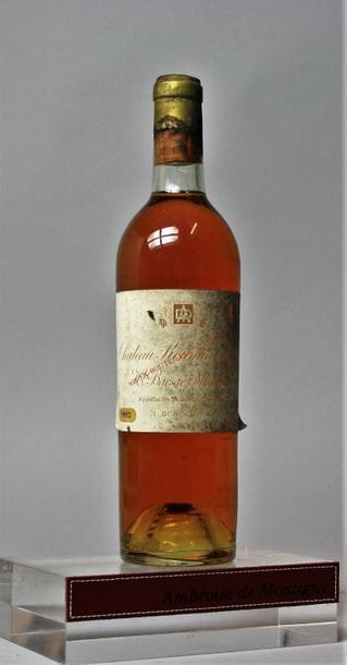 1 BOUTEILLE CHÂTEAU ROUMIEU LACOSTE - Sauternes...