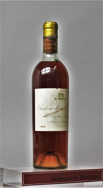 1 BOUTEILLE CHÂTEAU ROUMIEU LACOSTE - Sauternes...