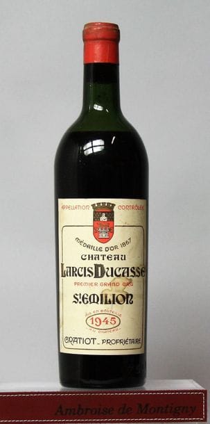 1 BOUTEILLE CHÂTEAU LARCIS DUCASSE - St....
