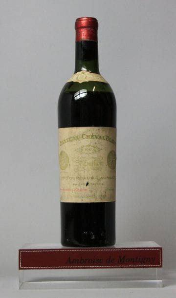 1 BOUTEILLE CHÂTEAU CHEVAL BLANC - 1er GCC...