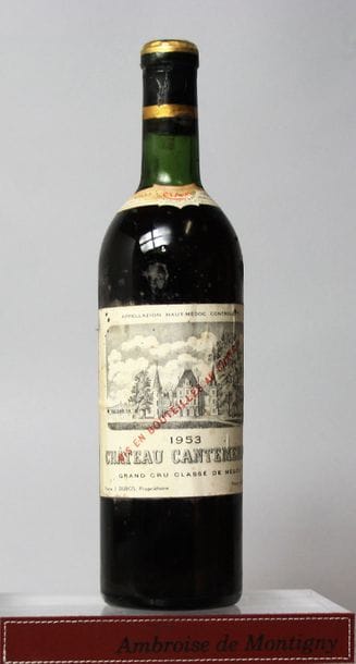 1 BOUTEILLE CHÂTEAU CANTEMERLE - Haut Médoc...