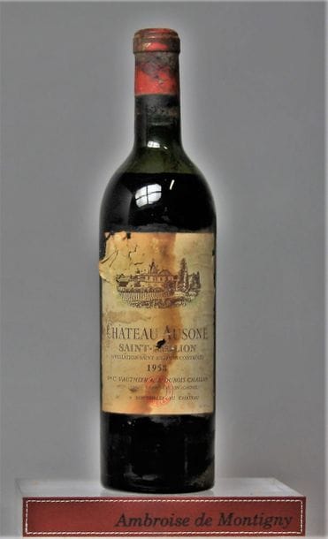 1 BOUTEILLE CHÂTEAU AUSONE 1er GCC (A) -...