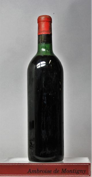 1 BOUTEILLE CHÂTEAU LATOUR - 1er GCC Pauillac...