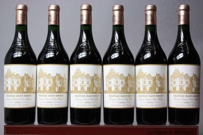 6 BOUTEILLES CHÂTEAU HAUT BRION - 1er GCC...