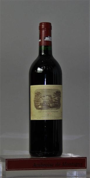 1 BOUTEILLE CHÂTEAU LAFITE ROTHSCHILD - 1er...