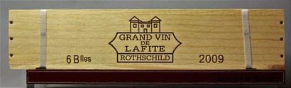 6 BOUTEILLES CHÂTEAU LAFITE ROTHSCHILD -...