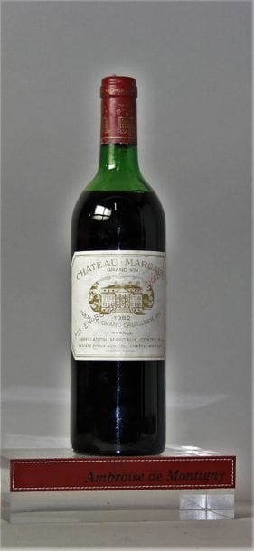 1 BOUTEILLE CHÂTEAU MARGAUX - 1er GCC Margaux...