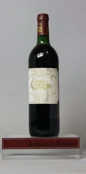 1 BOUTEILLE CHÂTEAU MARGAUX - 1er GCC Margaux...