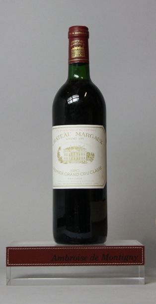 1 BOUTEILLE CHÂTEAU MARGAUX - 1er GCC Margaux...