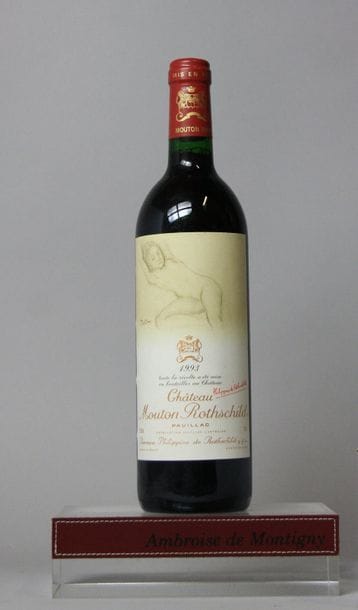 1 BOUTEILLE CHÂTEAU MOUTON ROTHSCHILD 1er...
