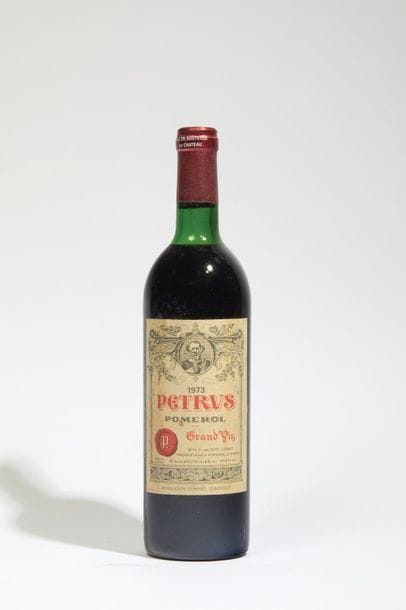 1 BOUTEILLE PETRUS - Pomerol 1973
Etiquette...