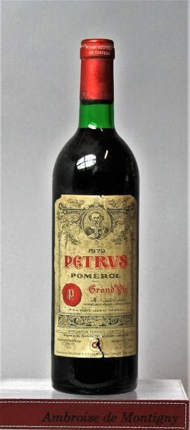 1 BOUTEILLE PETRUS - Pomerol 1979
Etiquette...