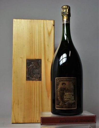 1 MAGNUM CHAMPAGNE POMMERY Cuvée LOUISE 1985
Niveau...