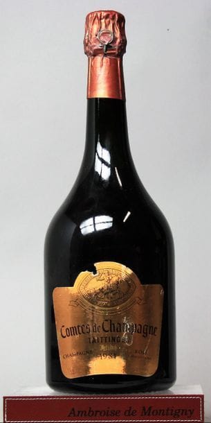 1 MAGNUM CHAMPAGNE TAITTINGER COMTES de CHAMPAGNE...