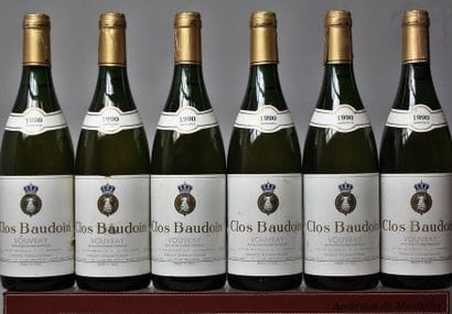 6 BOUTEILLES LOIRE - VOUVRAY «Aigle Blanc»...