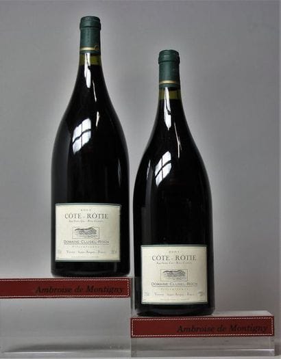 2 MAGNUMS CÔTE RÔTIE - CLUSEL ROCH 2001