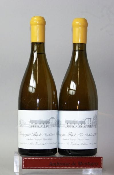 2 BOUTEILLES BOURGOGNE ALIGOTEE «SOUS CHATELET»...