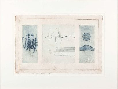 JAN MONTYN (NE EN 1924)
Palman Bay II, 1984
Gravure...