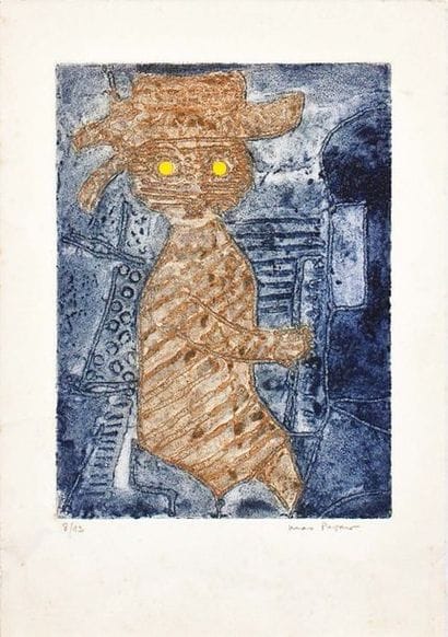 Max PAPART(1911-1994)
Sans Titre, 1960
Lithographie.
Numérotée...