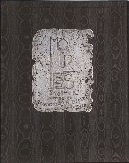Bernard QUENTIN (né en 1923)
Moires, 1988
Gravures...