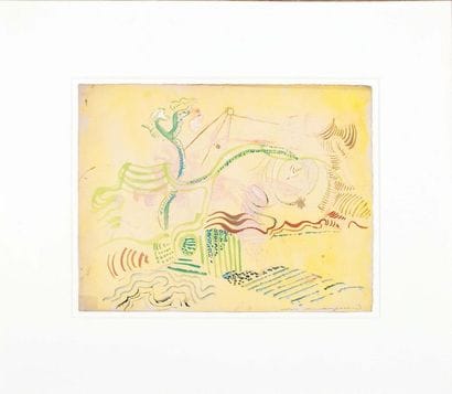 Marie RAYMOND (1908-1988)
Paysage imaginaire,...