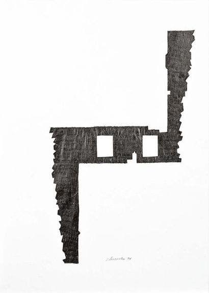Max CHARVOLEN (né en 1946)
Sans Titre, 1996
Crayon...