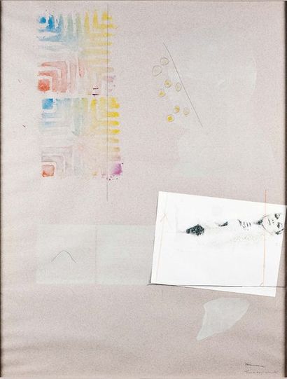 JOEL KERMAREC (NÉ EN 1939)
Sans titre, 1975
Collage...
