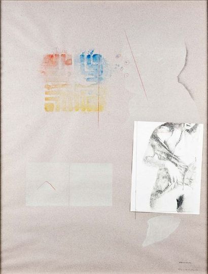 JOEL KERMAREC (NÉ EN 1939)
Sans titre, 1975
Collage...