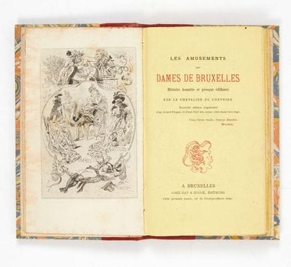 [PAPIERS DE COULEUR].
3 livres imprimés sur...