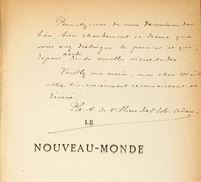 VILLIERS DE L'ISLE-ADAM (Auguste de)

Le...