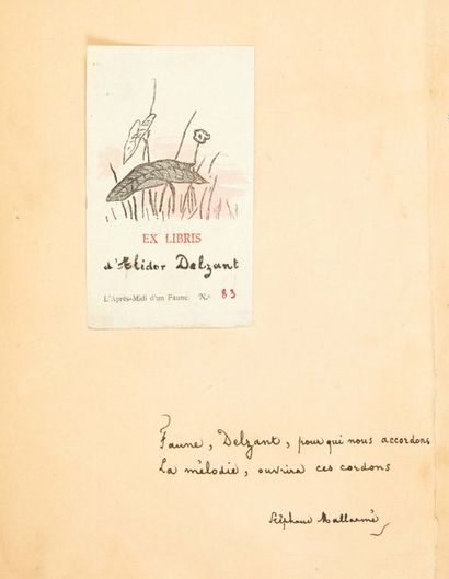 MALLARMÉ (Stéphane)

L'Après-midi d'un faune....