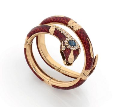 Attilio CODOGNATO
Bracelet spirale articulé...