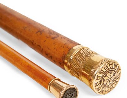 CANNE D'APPARAT D'ÉPOQUE LOUIS XVI Sur un...