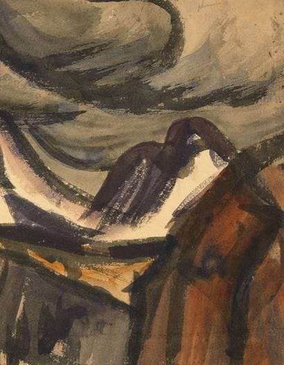 Jules Emile ZINGG (1882-1942)
Les volcans...