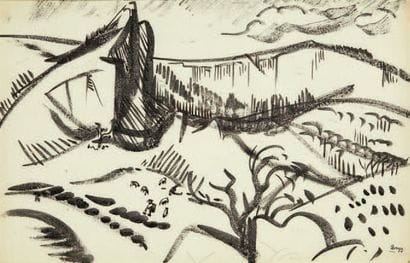Jules Emile ZINGG (1882-1942)
Paysage aux...