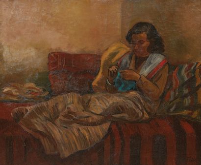 ADOLPHE FEDER (1886-1943)
Odalisque
Huile...