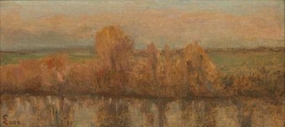 Maximilien Luce
Bord de rivière
Huile sur...