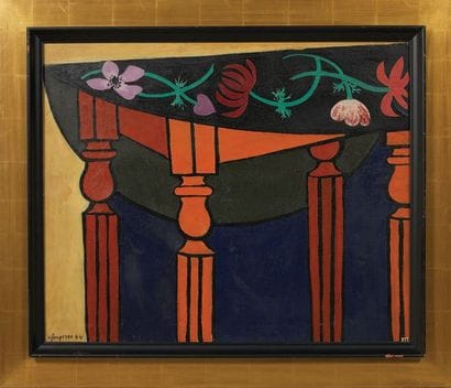 André FOUGERON (1913-1998)
Fleurs sur la...