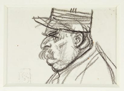 THÉOPHILE-ALEXANDRE STEINLEN
Profil de soldat
Dessin...