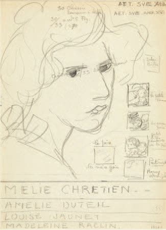 THÉOPHILE-ALEXANDRE STEINLEN
Faubouriennes
Dessin...