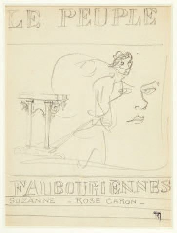 THÉOPHILE-ALEXANDRE STEINLEN
Faubouriennes
Dessin...