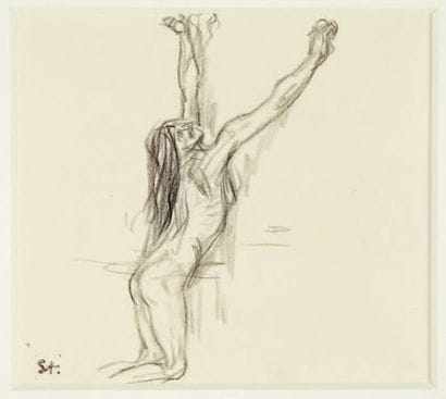 THÉOPHILE-ALEXANDRE STEINLEN
Étude pour la...